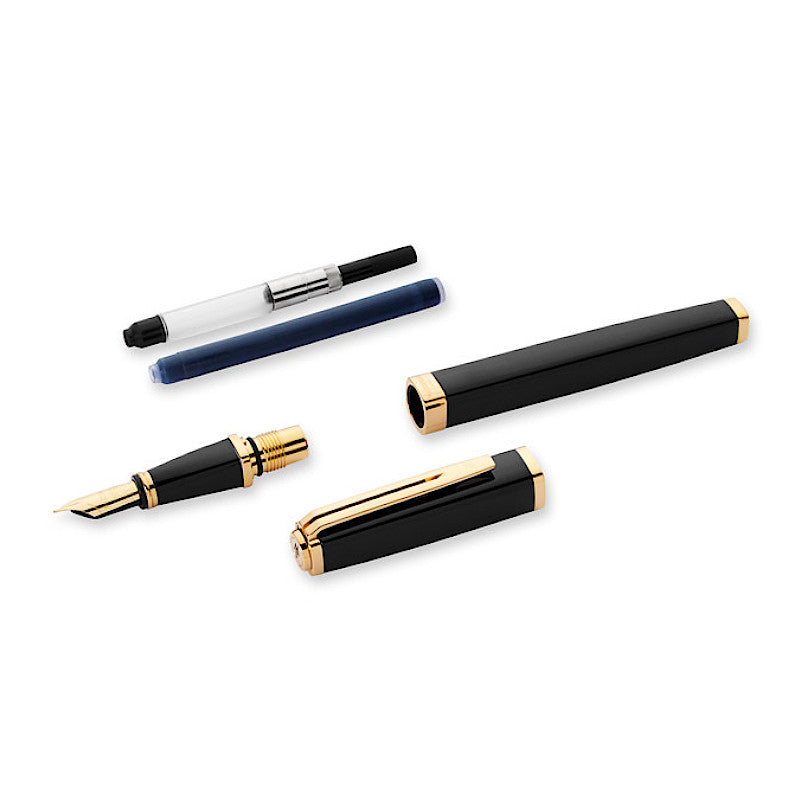 Waterman Exception Slim Black GT 18k Nib