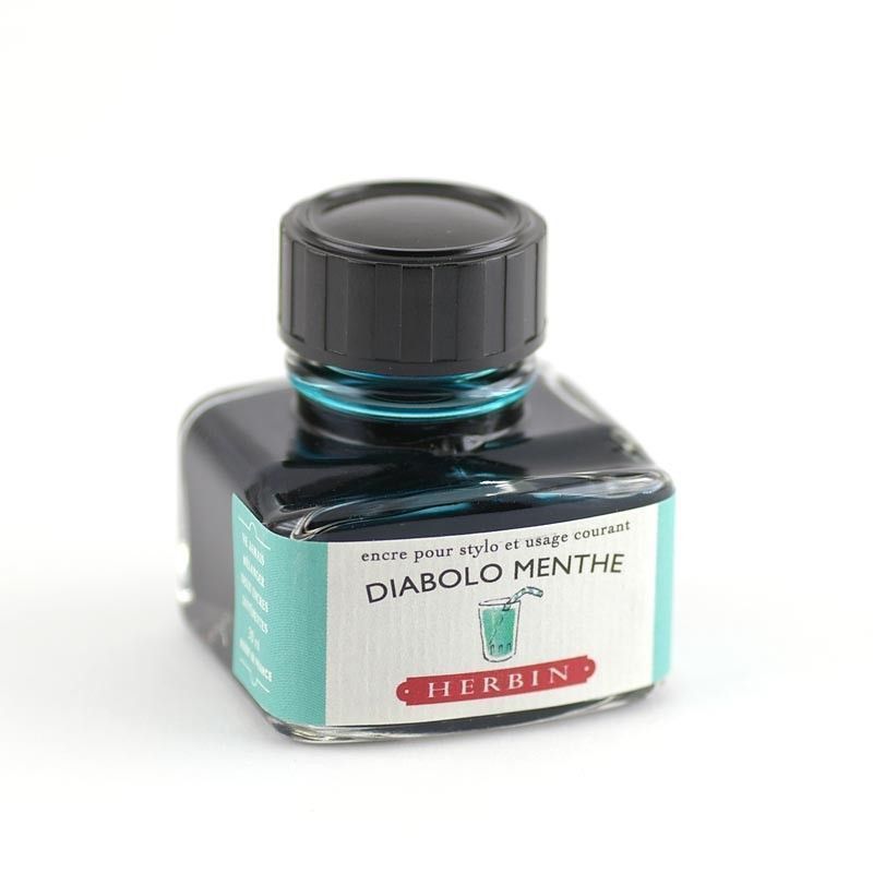 Herbin Ink Bottled 30ml Diabolo Menthe
