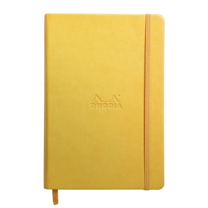 Cuaderno Rhodia A5 Narciso Amarillo, RAYADO