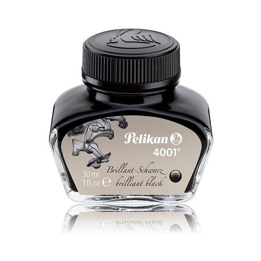 Tintero Pelikan 4001, negro brillante