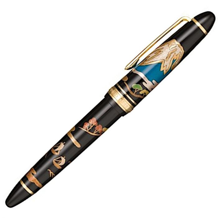 Sailor 1911 Maki-e Fuji 14k Limited Edition, M Tip   LAST UNIT!