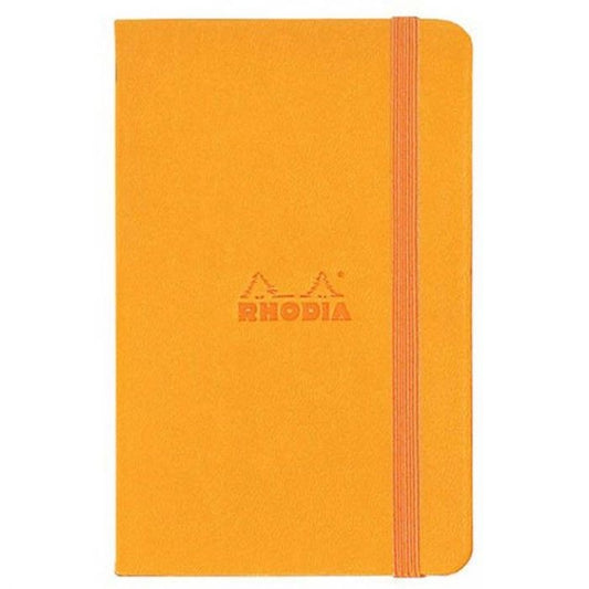 Webnotebook A5 Naranja, RAYADO