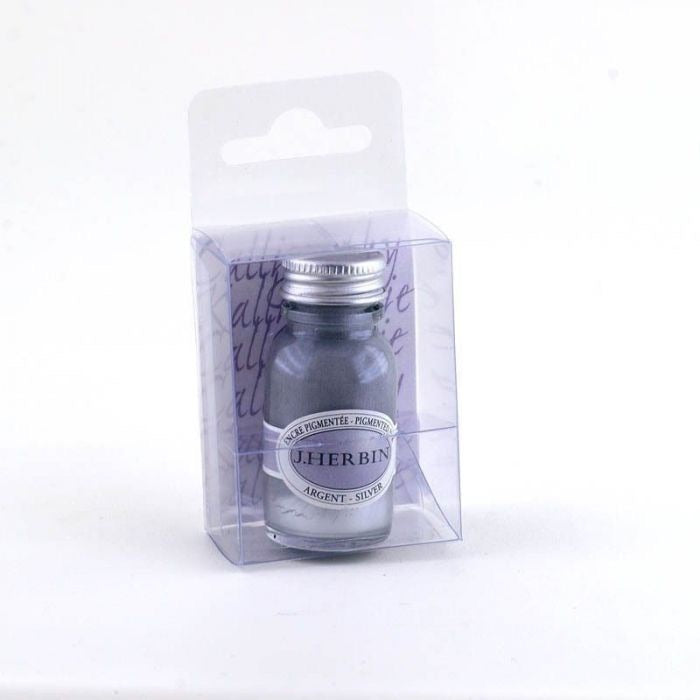 FRASCO TINTA PIGMENTADA Plata, 15 ML