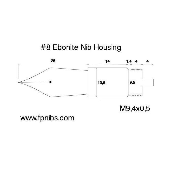 M9.5 Tap For Jowo Size 8 Nib Unit