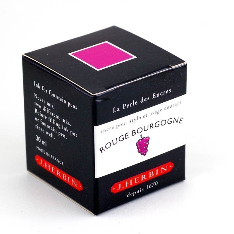 Herbin-Tinte in Flaschen, 30 ml, Rouge Bourgogne